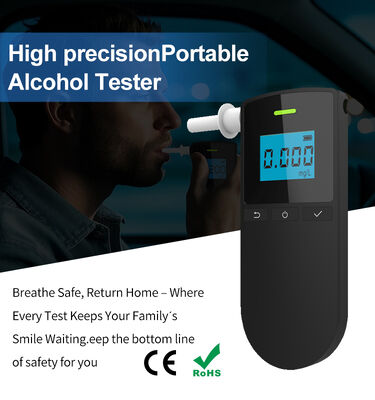 Portable Digital Breathalyzer Alcohol Tester Gas Analyzers Product Category