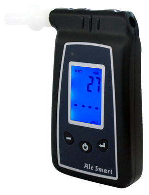 Commercial 0.250mg/L Fuel Cell Breathalyzers MCU Digital Breath Alcohol Tester